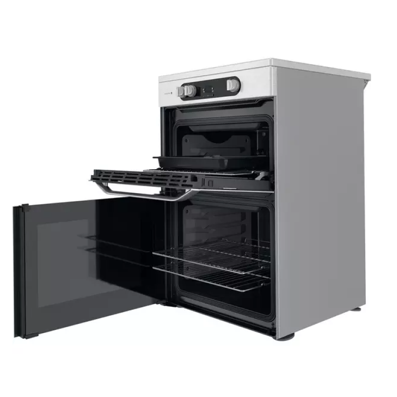 Hotpoint HDM67I9H2CX/UK - Stainless steel Induction 4 Zone Electric Cooker - Catalytic cleaning - A/A energy