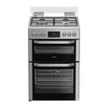 Hotpoint HFD6GDC2SX - Stainless Steel 60cm Double Oven Cooker - Dual Fuel - A/A Energy