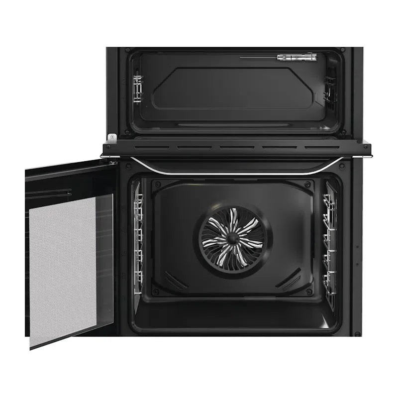 Hotpoint HFE6VDC2ASX - Stainless Steel 60cm Double Oven Ceramic Cooker - A/A Energy Rating