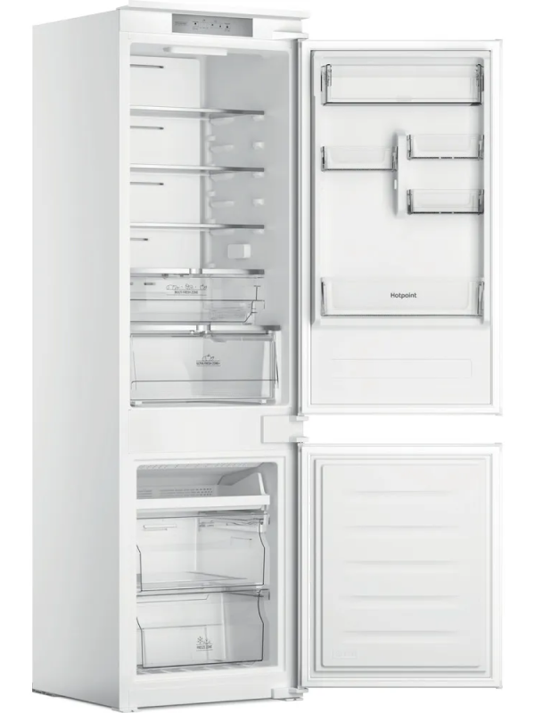 Hotpoint HTC18 T322 UK - White Integrated 70/30 Frost Free Fridge Freezer - E energy