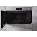 Hotpoint MN 314 IX H - Stainless steel Built in Electric Microwave