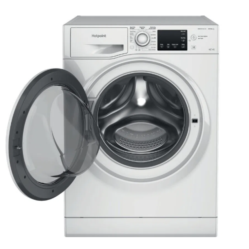 Hotpoint NDB 9635 W UK - White 9KG/6KG Washer Dryer - 1400 RPM - D energy - Display