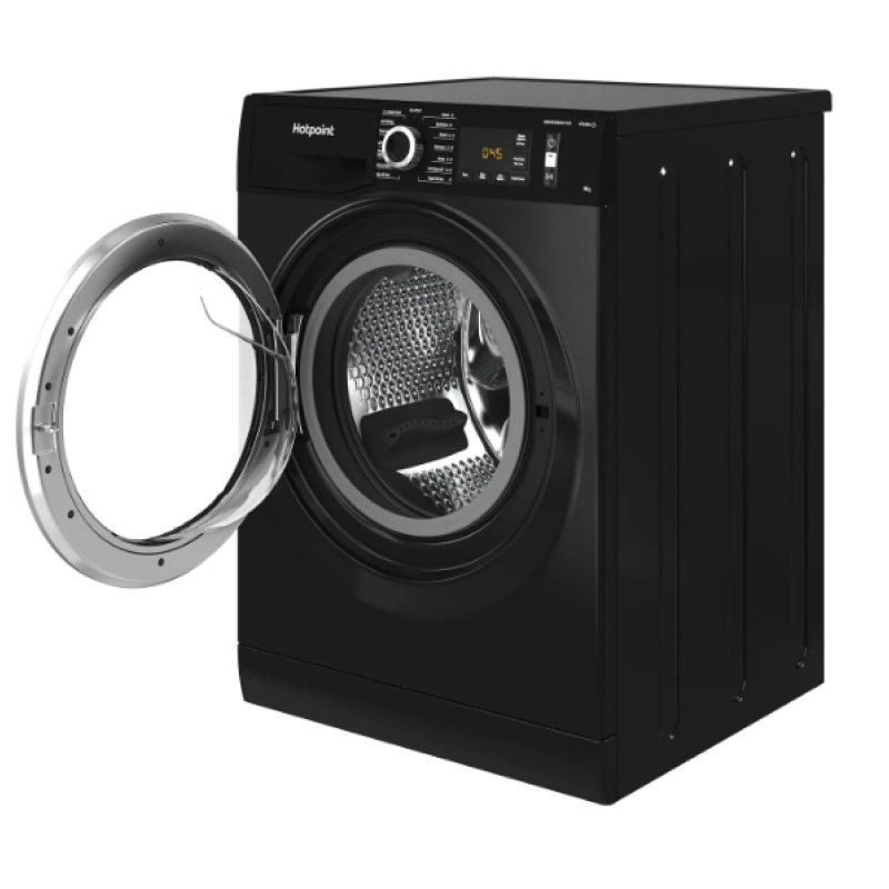 Hotpoint NM11 946 BC A UK N - Black Freestanding 9KG Washing Machine - 1400 RPM - A energy