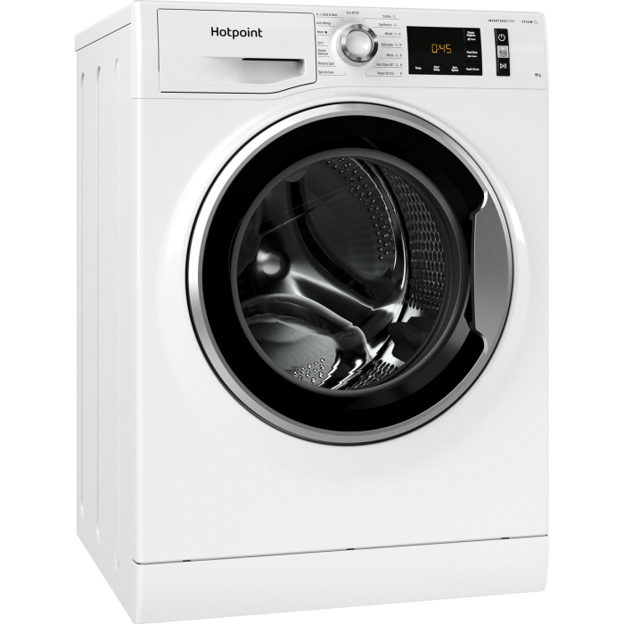 Hotpoint NM11 948 WC A UK - White Freestanding 9KG Washing Machine - 1400 RPM - A energy