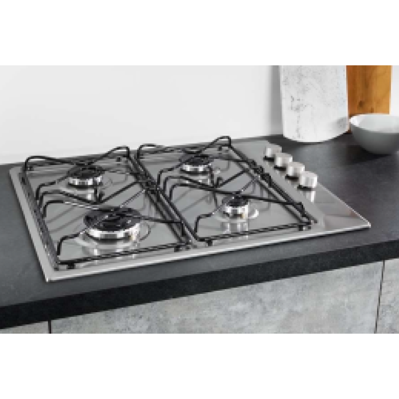 Hotpoint PAN 642 IX/H - Stainless steel 4 Zone Gas Hob