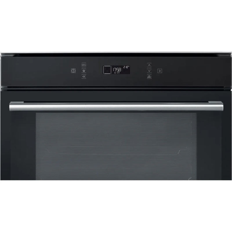 Hotpoint SI6 871 SP BL - Black Built in Electric Single Oven - Pyrolytic cleaning - A+ energy