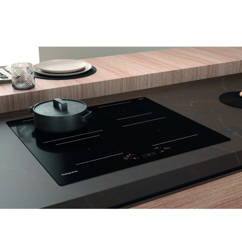 Hotpoint TQ 1460S NE - Black 4 Zone Induction Hob