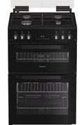 Hotpoint HTG6GDCB1 - Black Gas Cooker - A+ Energy - Display