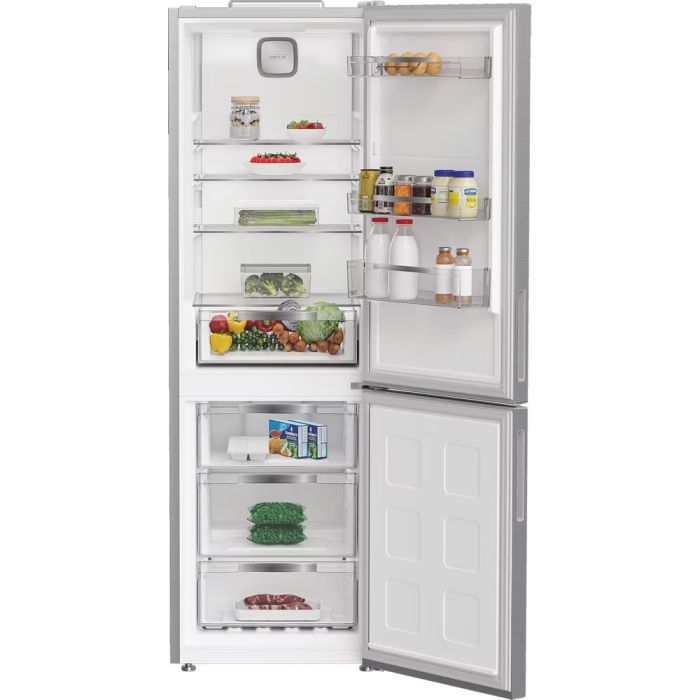 Hotpoint HPK 26362 XP5UK - Silver Inox 60/40 Fridge Freezer - 316L Capacity - D Energy Rating