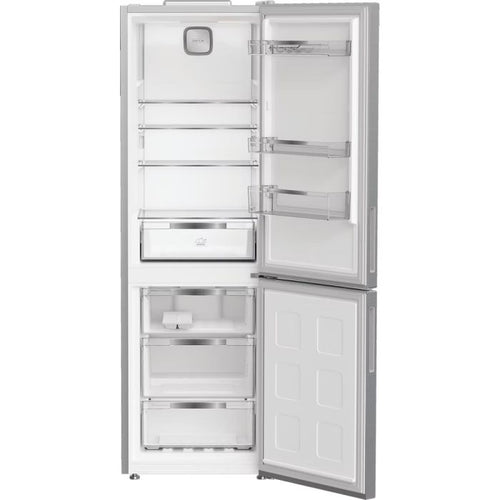 Hotpoint HPK 26362 XP5UK - Silver Inox 60/40 Fridge Freezer - 316L Capacity - D Energy Rating