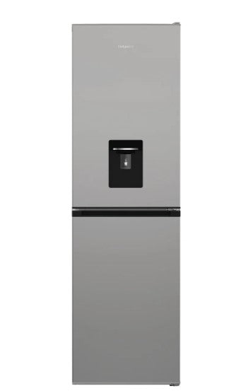 Hotpoint HPKH 1261W S5UK - Silver Fridge Freezer - 182cm - D Rated