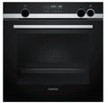 Siemens HR578G5S6B - Black Built in Single Oven - A energy