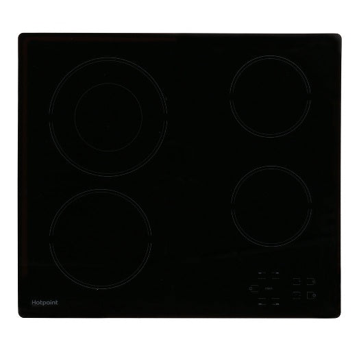 Hotpoint HR 612 C H - Black 4 Zone Electric Hob