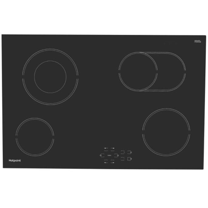 Hotpoint HR 724 B H - Black 4 Zone Ceramic Hob