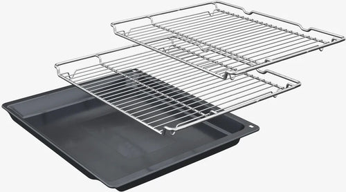 Bosch HRG7764B1B - Black Built in Electric Single Oven - A+ energy