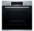 Bosch HRS574BS0B - Stainless steel Built in Electric Single Oven - Pyrolytic cleaning - A energy