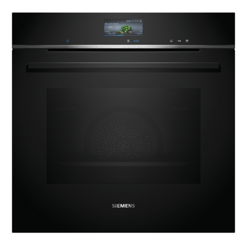 Siemens HS736G1B1B - Black Built in Electric Single Oven - A+ energy