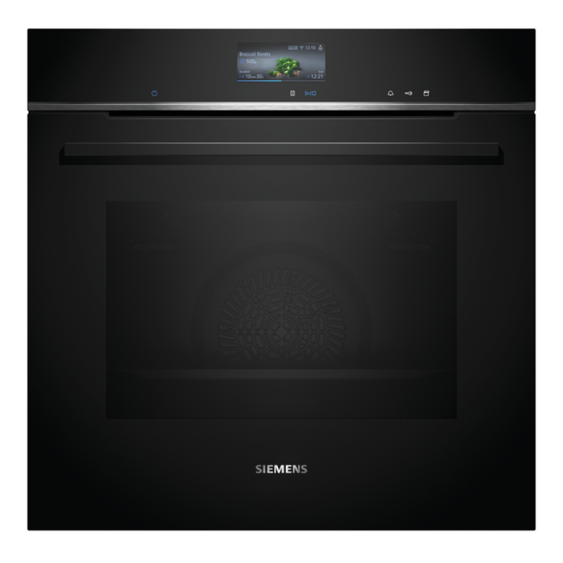 Siemens HS736G1B1B - Black Built in Electric Single Oven - A+ energy