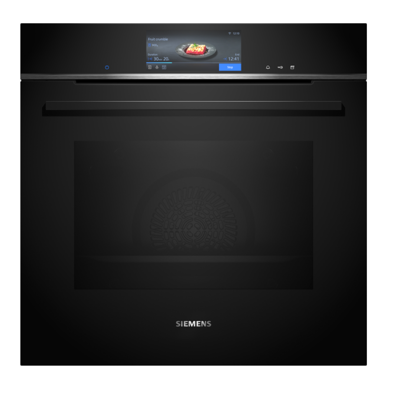 Siemens HS758G3B1B - Black Built in Electric Single Oven - A+ energy