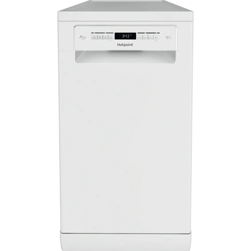 Hotpoint HSFO 3T223 W UK N - White Freestanding Dishwasher - E energy