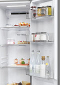Haier HSR5918DNMP - Inox American Fridge Freezer - Side by Side - D Rated