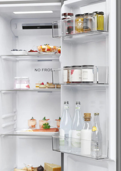 Haier HSR5918DNMP - Inox American Fridge Freezer - Side by Side - D Rated