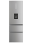 Haier HTW5618DWMG - Silver Freestanding Frost Free Fridge Freezer - D energy