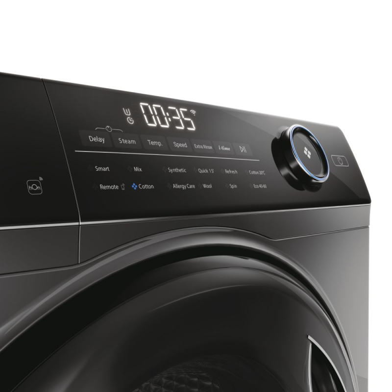 Haier HW100-B14959S8U1 - Graphite Freestanding 10KG Washing Machine - 1400 RPM - A energy