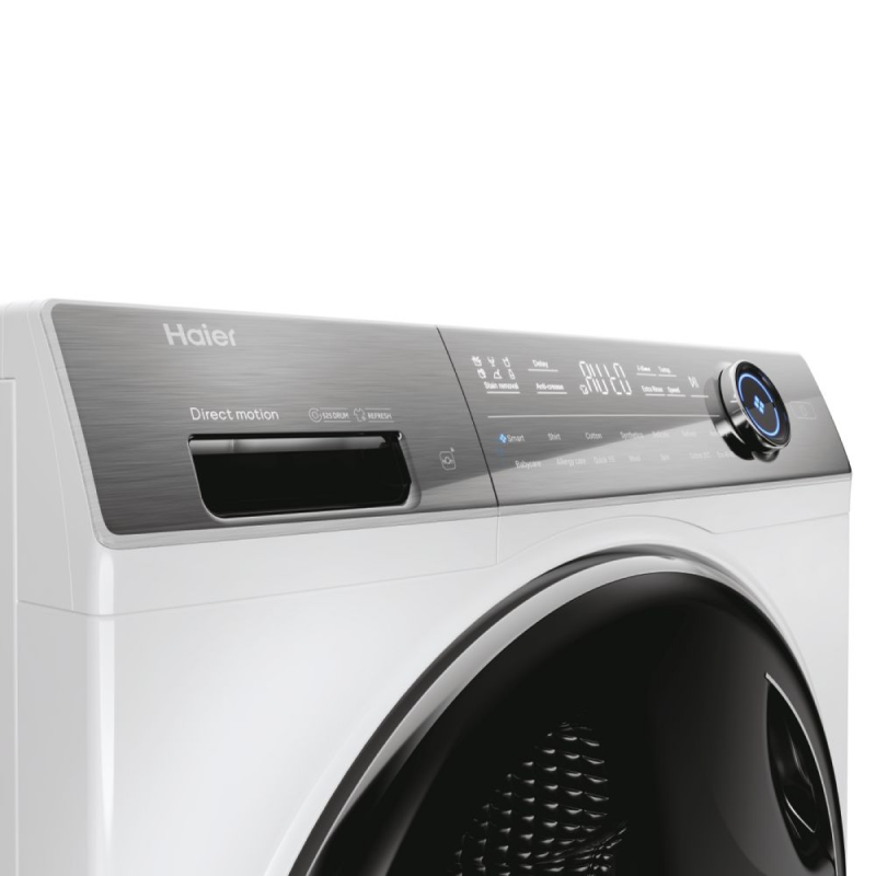 Haier HW100G-B14979U1 - White Freestanding 10KG Washing Machine - 1400 RPM - A energy