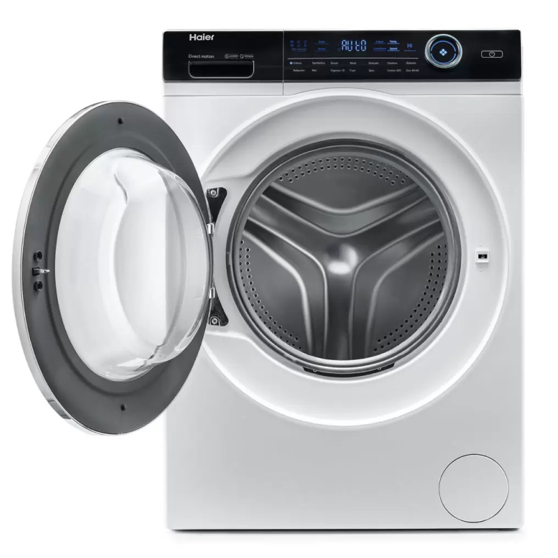 Haier HW120-B14979U1 - White Freestanding 12KG Washing Machine - 1400 RPM - A energy-Display