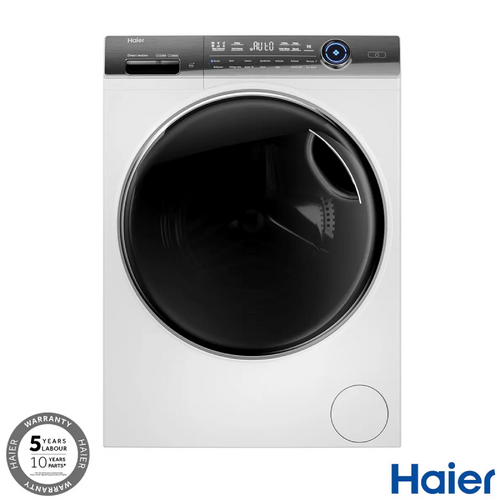 Haier HW120-B14979U1 - White Freestanding 12KG Washing Machine - 1400 RPM - A energy-Display