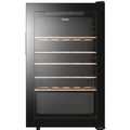 Haier HWS33GG - Black 33 Bottle Capacity Wine Cooler - G energy