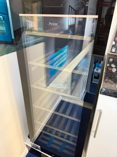 Haier HWS84GNF - Black 84 Bottle Capacity Wine Cooler - G energy - Display