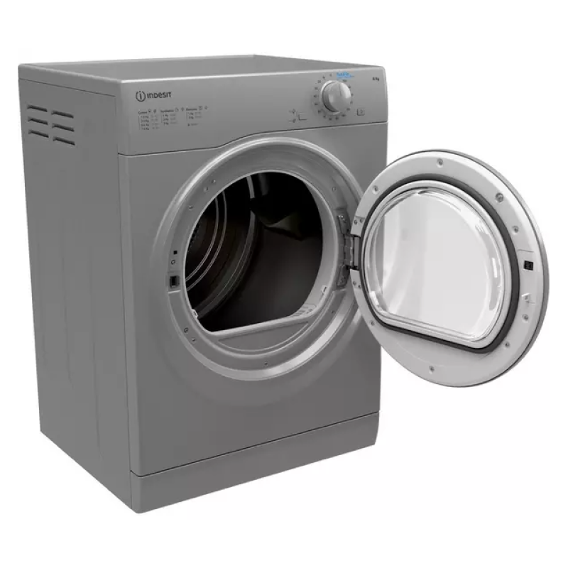 Indesit I1 D80S UK - Silver 8KG Vented Dryer - C energy