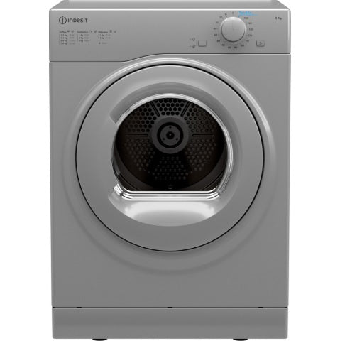 Indesit I1 D80S UK - Silver 8KG Vented Dryer - C energy