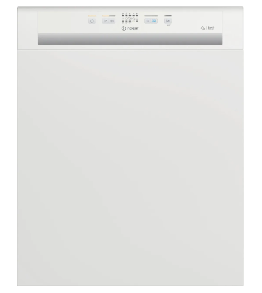 Indesit I3B L626 UK - White Integrated Dishwasher - E energy