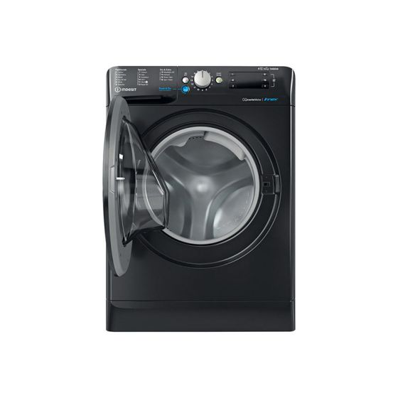 Indesit BDE 86436X B UK N - Black 8KG/6KG Washer Dryer - 1400 RPM - D energy