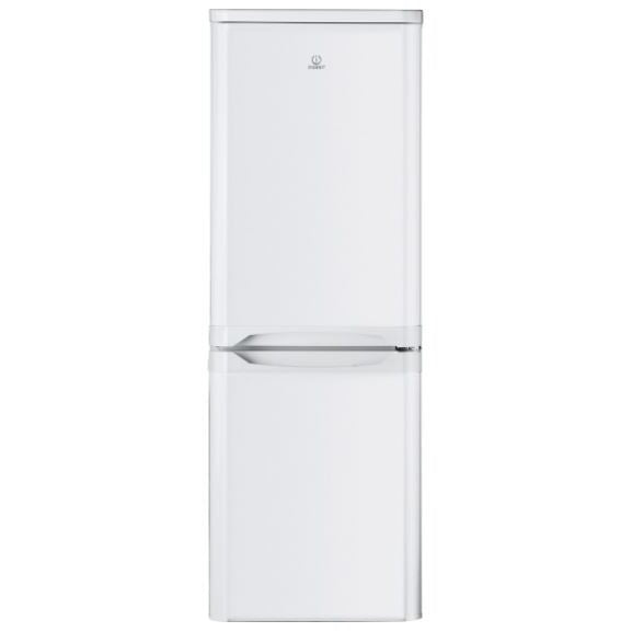 Indesit IBD 5515 W 1 - White Freestanding 60/40 Manual Defrost Fridge Freezer - F energy