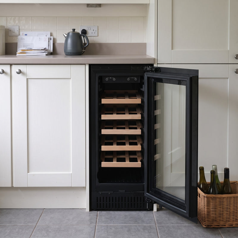 Iceking IKWC300BK - Black Wine Coolers - Single Zone - A+ energy