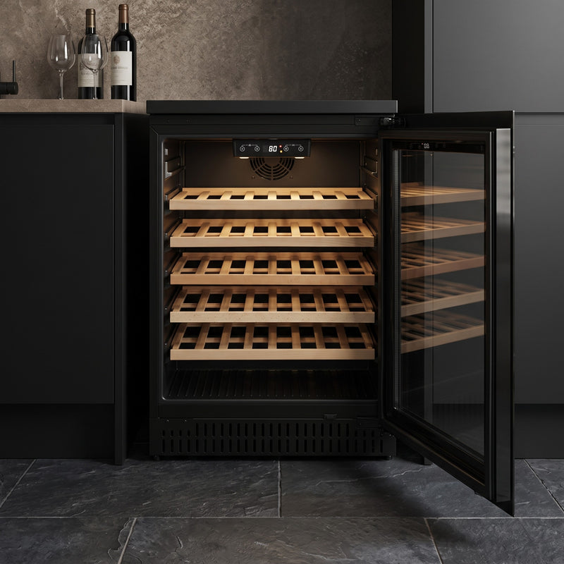 Iceking IKWC600BK - Black Wine Coolers