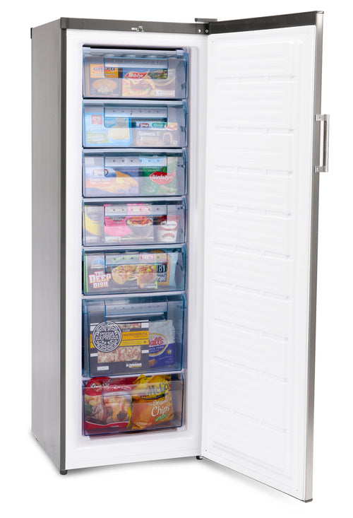 Iceking RZ245ES - Silver Freestanding Freezer - E energy