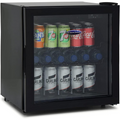 Iceking DF49K - Black Undercounter Manual Defrost Fridge - F energy