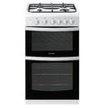 Indesit ID5G00KMW/UK - White 4 Zone Gas Cooker - A energy