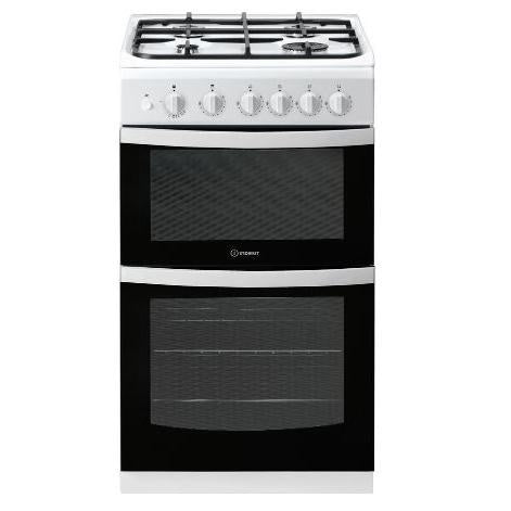 Indesit ID5G00KMW/UK - White 4 Zone Gas Cooker - A energy