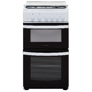 Indesit ID5G00KMW/UK /L - White 4 Zone Gas Cooker - A energy