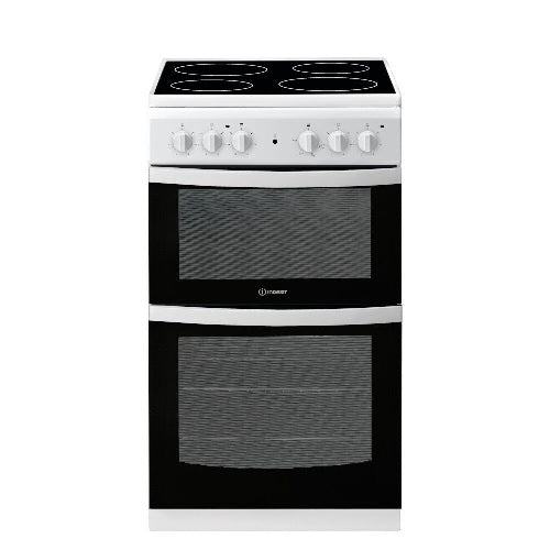 Indesit ID5V92KMW/UK - White 4 Zone Electric Cooker - A energy