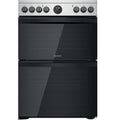 Indesit ID67V9HCX/UK - Stainless steel 4 Zone Electric Cooker - A/A energy