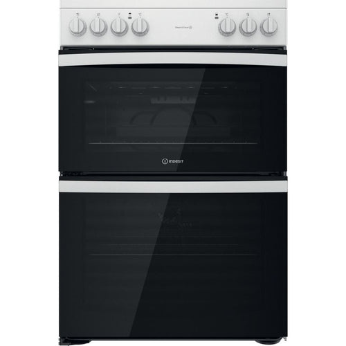 Indesit ID67V9KMW/UK - White 4 Zone Electric Cooker - A/A energy