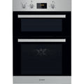 Indesit IDD 6340 IX - Stainless steel Built in Electric Double Oven - A energy - Display