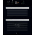 Indesit IDU 6340 BL - Black Built under Electric Double Oven - B/B energy